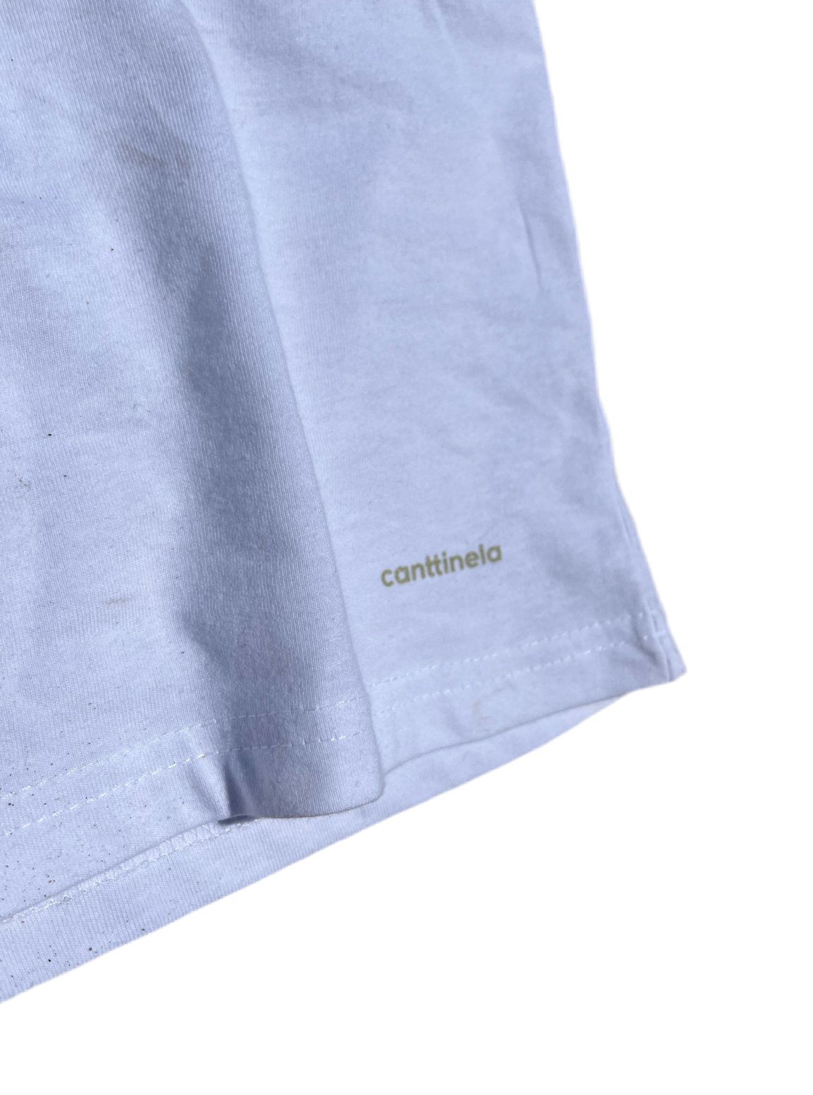 Camiseta Perro Regular Unisex blanca